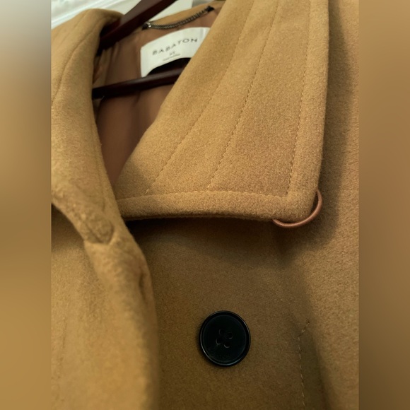 XS, The Babaton Connor Coat, Italian Wool, from Aritzia, classic camel colour - Picture 7 of 11